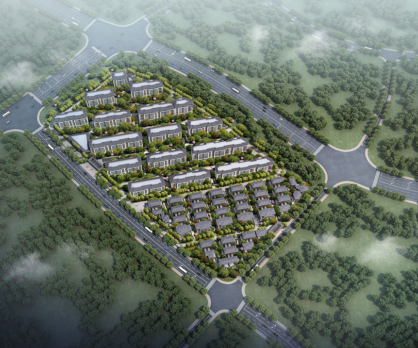 泰安·江南里工程建筑施工图设计